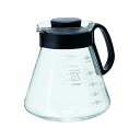 【3個セット】 ハリオ XVD-80B V60 レンジサーバー 800ml ブラック HARIO