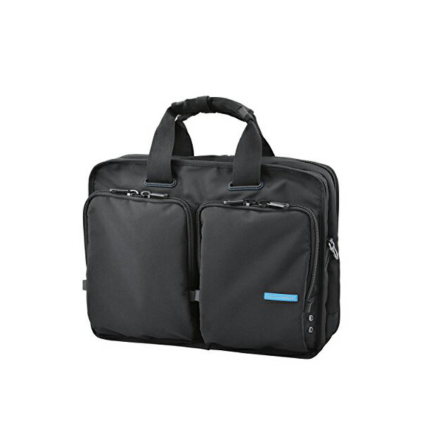 【正規代理店】 エレコム BM-BG02BK ビジネスバッグ 2WAY ノートパソコン バッグ 営業用モデル ノートPCバッグ BIZGEAR SERIES 手提げ+ショルダー ?16.4インチワイドPC対応 営業用 ELECOM 営業用ビジネスバッグ キャリングバッグ キャリングケース カバン