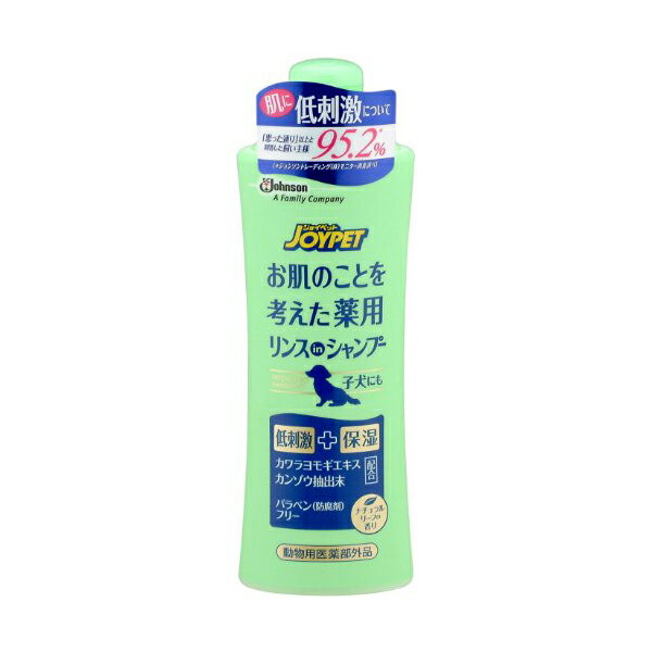 【 送料無料 】 ジョイペット お肌のことを考えた薬用リンスインシャンプー ナチュラルリーフ 300ml シャンプー 犬 イヌ いぬ ドッグ ドック dog ワンちゃん ※価格は1個のお値段です 1