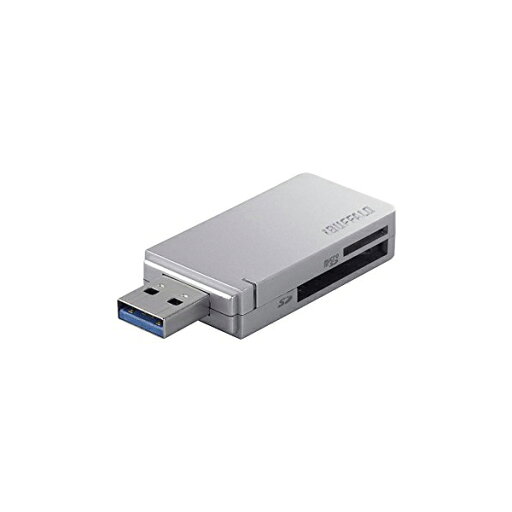 バッファロー iBUFFALO 高速カードリーダー / ライター USB3.0 シルバー BSCR26TU3SV 送料無料 バッファロー iBUFFALO 高速カードリーダー / ライター USB3.0 シルバー BSCR26TU3SV 送料無料