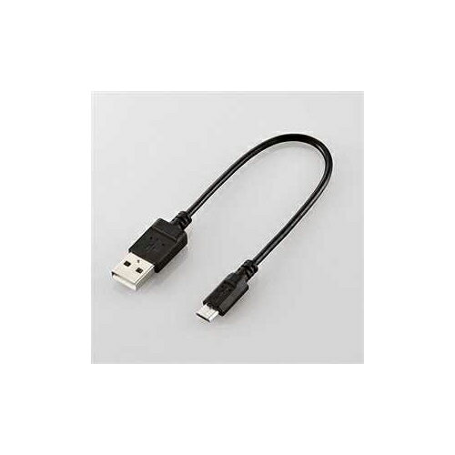  エレコム U2C-JAMB015BK エコ USBケーブル 2.0 A-microB 0.15m U2C-JAMB15BK エコUSB2.0ケーブル ( A-microBタイプ )