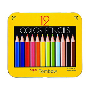 【 送料無料 】 トンボ鉛筆 ミニ色鉛筆 NQ 12色 BCA-151 削り器付 人気商品 ※価格は1個のお値段です