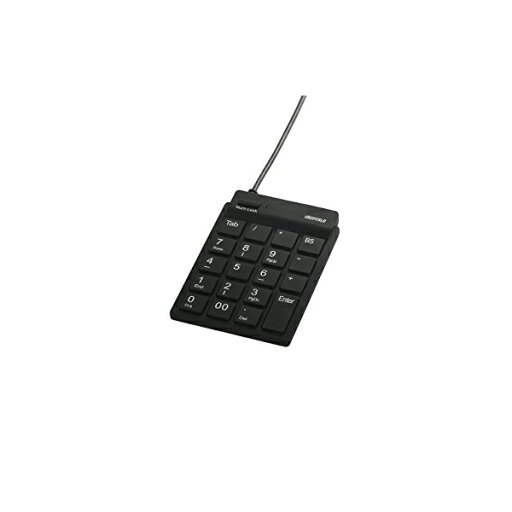 iBUFFALO スリムテンキーボード Tabキー付き ブラック BSTK11BK 送料無料 iBUFFALO スリムテンキーボード Tabキー付き ブラック BSTK11BK 送料無料