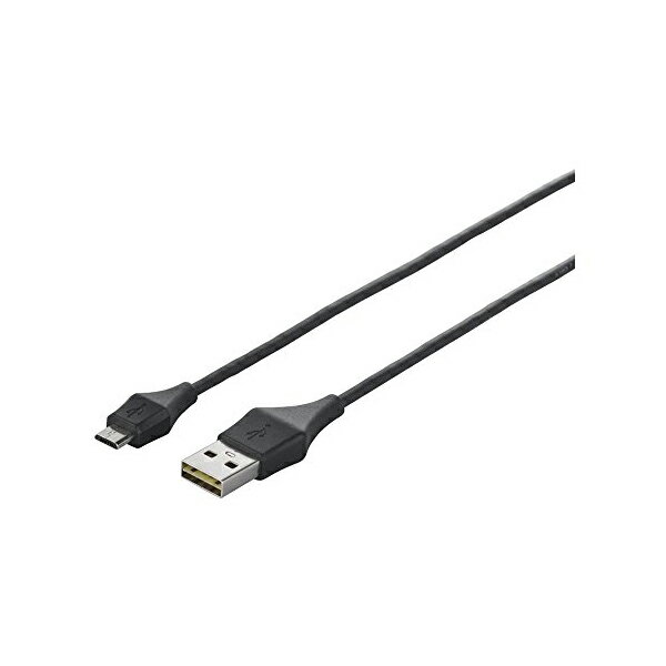 iBUFFALO どっちもUSB2.0ケーブル (A to microB) 1.2m ブラック BSUAMBDU212BKA 送料無料