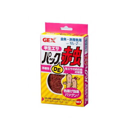 【3個セット】 ジェックス パックDE赤虫 20g 浮遊性 半生タイプ