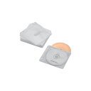 【6個セット】エレコム CCD-NBWB60WH 不織布ディスクケース Blu-ray DVD CD 対応 Blu-rayケース DVDケース CDケース 2穴...