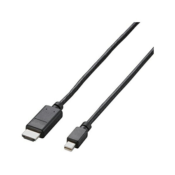 【正規代理店】 エレコム AD-MDPHDMI30BK 変換ケーブル miniDisplayPort-HDMI 3m ブラック Mini DisplayPort-HDMI変換ケーブル
