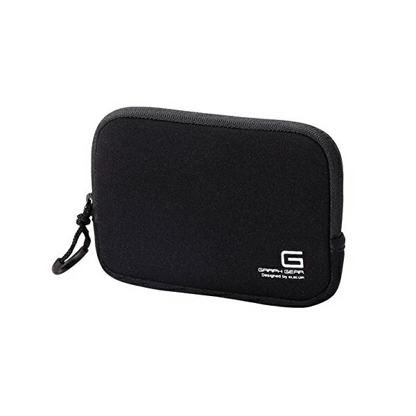 【正規代理店】 エレコム DGB-065BK 伸縮素材でカメラにぴったりフィットする デジタル カメラケース デジカメケース /Sサイズ ELECOM カメラ ストラップ無し ソフトタイプ カバー ネックストラップ バッグ デジカメ デジカメ周辺商品 ネオプレン ソフトケース