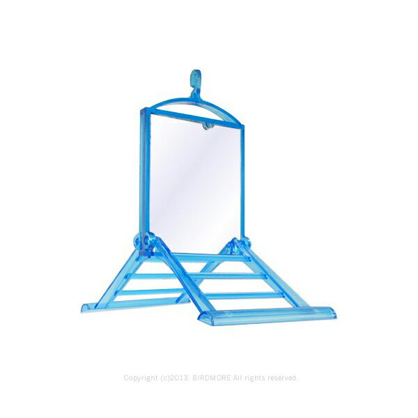 【6個セット】 コバヤシ スウィングミラー K-33 1個入 小型品種 クリアカラー バードモア 色おまかせ 鳥用品 クリスタル ブランコ インコ 小鳥用小物類...