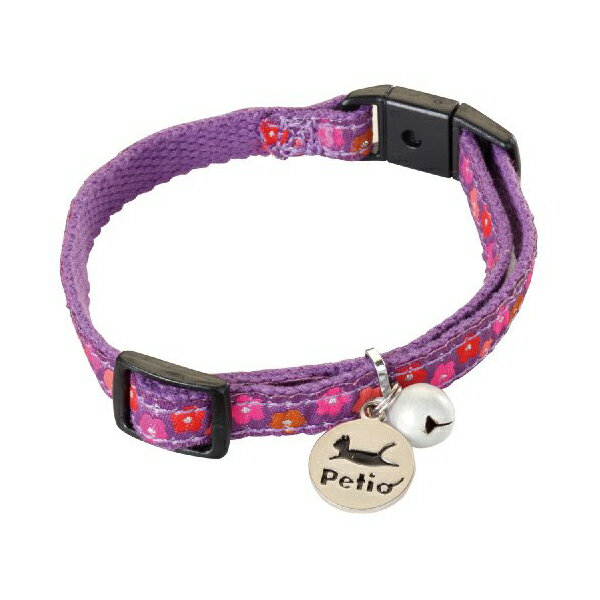 【6個セット】 ペティオ 猫小町カラー 小花 パープル 全猫種 Petio W55993 ポリエステル 猫専用首輪 ペット用品 ヤマヒサ 猫小町 短毛猫 平首輪 猫用首輪 カラー ウェア レッド リード ペット 猫首輪 犬具 長毛猫 迷子札 反射鈴 犬猫用品 各色 テープ 猫用 安心素材