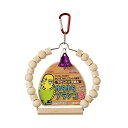 【6個セット】 スドー ゆらゆらブランコ S 鳥 全年齢 SUDO ピッコリーノ 鳥用品 止まり木 ペット おもちゃ 小鳥 用品 インコのおもちゃ 安心素材
