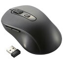 オーム電機 PC-SMW11BS5MB-K ワイヤレスマウス 11BS5MB-K OHM ワイヤレス静音マウス ブラック マウス 静か パソコン 抗菌 無線 静...