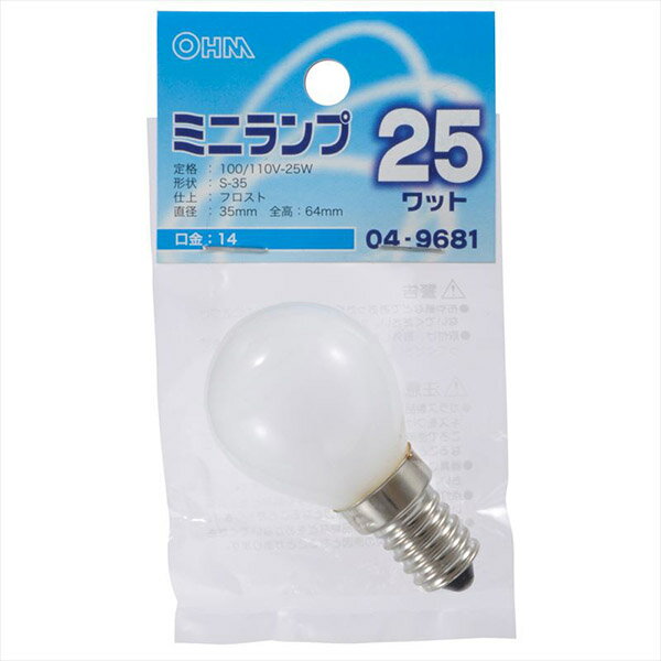 ŵ LB-S3425-F ߥ˥ S35E14 25W F OHM Ǯ ե ߥŵ  Ǯŵ Ǯŵߥ˥...