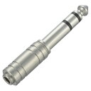 オーム電機 AUD-P-3027S S3.5J-S6.3P #2 OHM 変換プラグ ステレオミニジャック