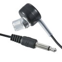 オーム電機 EAR-B351-K モノラルイヤホン3.5 I型 1M 黒 OHM ラジオ用 オーディオ ブラック ミニプラグ ストレート型 モノラルイヤホン 有線 片耳モノラルイヤホン イヤホン(2)