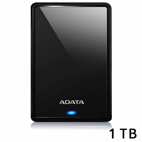 アーキサイト AHV620S-1TU31-CBK ADATA 外付ハードディスクドライブ (ポータブル型/1TB/ブラック)