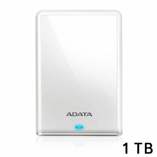 アーキサイト AHV620S-1TU31-CWH ADATA 外付ハードディスクドライブ (ポータブル型/1TB/ホワイト)