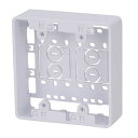 オーム電機 DZ-FCB2W モール用BOX (白/2個用) モールボックス ホワイト 露出ボックス オーム スイッチボックス イリズミ モール用 モールパーツ