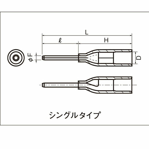 �������ŵ� TGN TC1.25-11T ���󥿡��ԥ�����ü�� (���󥰥륿����/10������) �˥���