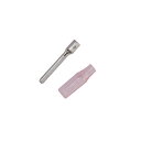 オーム電機 DZ-TC1.25-16C キャップ付棒型端子 (TC1.25-16-C/10セット入り) 圧着端子 端子 絶縁キャップ付き 棒型端子 ニチフ