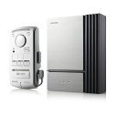 DXアンテナ DWA20BD ワイヤレスインターホン 玄関セット (室内親機×1、玄関子機×1) 配線工事不要 ワイヤレストーク チャイム 玄関子機セット 玄関子機 エレコム インターホン オーム電機 室内親機 ドアホン デルカテック 親機 簡単設置 室内機(2)