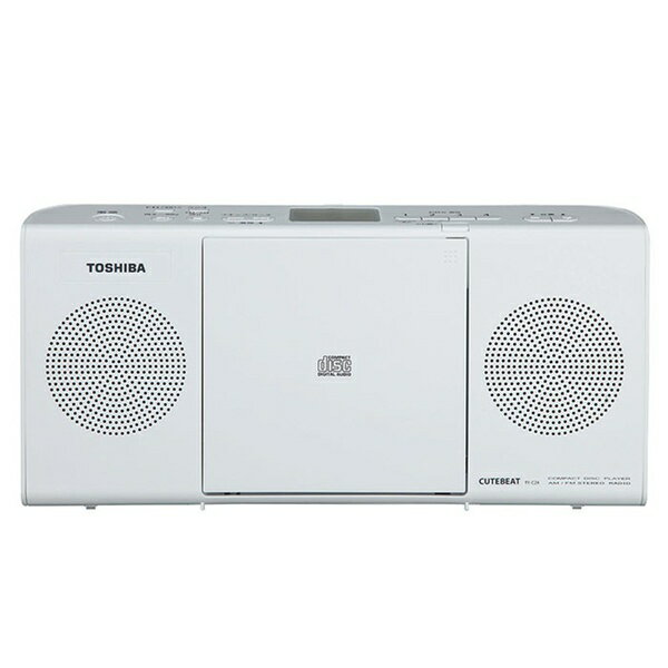 【3個セット】 東芝 TY-C24(W) CDラジオ (ホワイト) TY-C24 (W)