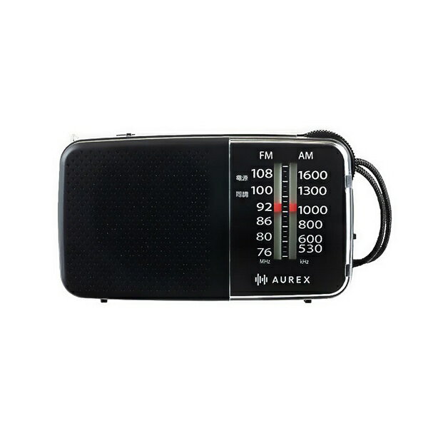 【5個セット】 東芝 TY-KR20(K) 東芝 ラジオ (LEDライト搭載/蓄光選局窓/単3形×2本付属/最大外形W121×H70×D33mm/ブラック)