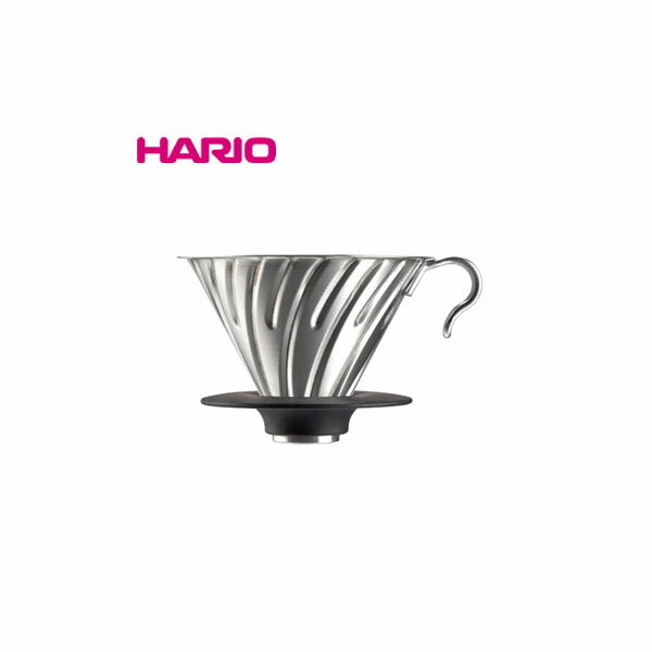 HARIO V60メタルドリッパー シルバー 1～4杯用VDMR-02-HSV ハリオ