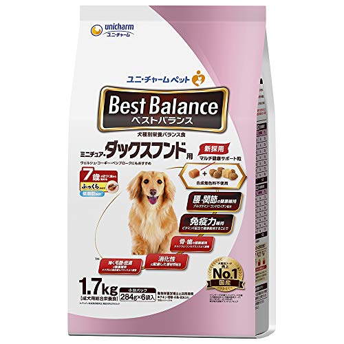 ベストバランス ふっくら仕立て ミニチュア・ダックスフンド用