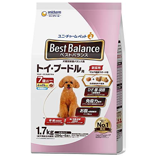 ベストバランス ふっくら仕立て トイ・プードル用 7歳が近づく頃から始める 低脂肪 1.7kg 安心素材 価..