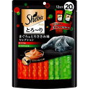 【20個セット】 マースジャパンリミテッド シーバ Sheba 猫用おやつ とろ~り メルティ まぐろ&とりささみ味セレクション 12g×20本入 パテ ネコ ...