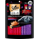 【20個セット】 マースジャパンリミテッド シーバ Sheba 猫用おやつ とろ~り メルティ お魚味グルメセレクション 12g×20本入 パテ ネコ 全年齢 ...