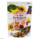 【4個セット】 スドー ハム・ウサのナッツ&フルーツ 80g 小動物 クランベリー バナナ ハムスター 全年齢 ドライ SUDO ピッコリーノ おやつ ウサギ エサ フード ペット ビタミン ミックスフード 安心素材(4)
