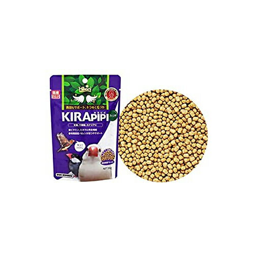 【3個セット】 キョーリン キラピピ フィンチ 30g 鳥 鳥フード 総合栄養食 換羽サポート 文鳥 カナリヤ 十姉妹 エッグ 顆粒 全年齢 全品種 洋鳥フード...
