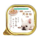 【3個セット】 わんわん 犬日和トレイ やわらかささみ おいも入 アラウンド10歳 100g チキン パテ アダルト 犬用フード さつまいも ペットグッズ ペッ...