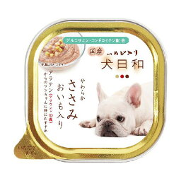 【3個セット】 わんわん 犬日和トレイ ささみ アラウンド10歳100g