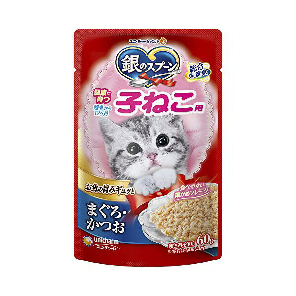 【40個セット】 ユニ・チャーム 銀スプP子ねこまぐろかつお60g