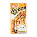 【6個セット】 いなば チャオ スティック 焼かつおスティック かつお節味 15g×4本 ゼリー おやつ TSC-141 いなばペットフード CIAO 緑茶消臭...