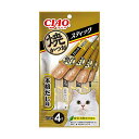 【3個セット】 いなば チャオ スティック 焼かつおスティック 本格だし味 15g×4本 ゼリー おやつ TSC-142 いなばペットフード CIAO 緑茶消臭...