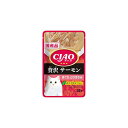 【3個セット】 いなば チャオ パウチ 贅沢サーモン まぐろ・とりささみ 35g ペースト 国産品 一般食 IC-313 いなばペットフード CIAO 緑茶消臭...