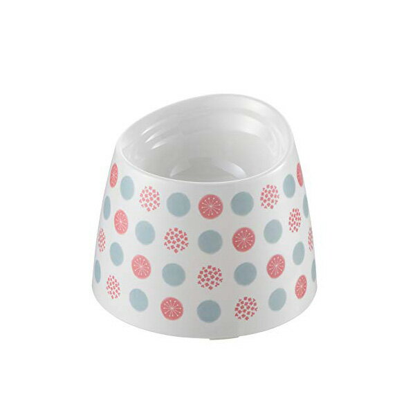 リッチェル ワンちゃんの高さがある食器S水玉 お手入れ簡単 犬 全年齢 小型犬 Richell ウォーターボトル フードボウル ドッグフード 食べやすい デイリー ペット用食器 プラスチック ペット用 小型犬用 スタンド おしゃれ ドッグ 給水器 価格は1個のお値段です