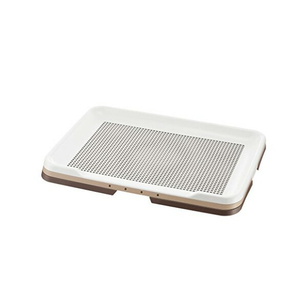 リッチェル お掃除簡単ステップトレー ダークブラウン ワイド トイレトレー お手入れ簡単 犬 全年齢 Ri..