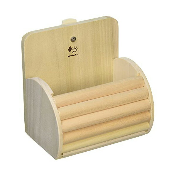 三晃商会 牧草ログフィーダー W 140 × D 98 H 140(mm) うさぎ モルモット デグー チンチラ プレーリー..