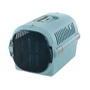 リッチェル キャンピングキャリーファインM ブルー ペットキャリー お手入れ簡単 犬・猫 全年齢 中型犬 Richell ハードタイプ キャリーバッグ キャリーケース インテリア クレート アイボリー シートベルト固定 犬猫兼用 安心素材 価格は1個のお値段です