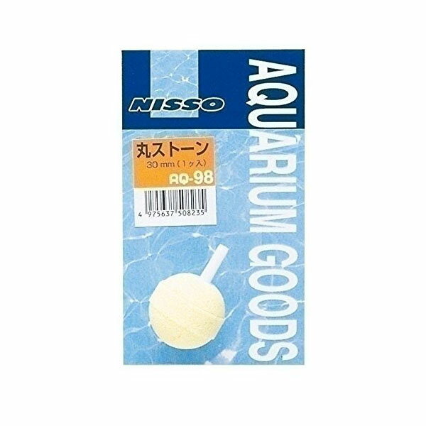 ●本体サイズ (幅X奥行X高さ) :7.5×3×13cm●本体重量:24g●原産国:日本●丸型エアーストーンです。水中の酸素量が増加し魚の収容力がアップします。水の流動が発生する事によって水が腐りにくくなります。●ペットの種類：熱帯魚・観賞魚●ペットの品種：すべての品種のサイズ●ペットの成長段階：すべてのライフステージ●アレルギー表示：アレルギーフリーし