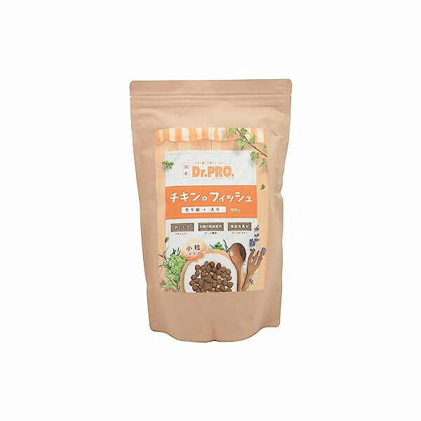 ニチドウ Dr.PRO. チキン & フィッシュ オールステージ 800g 安心素材 価格は1個のお値段です
