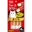 【6個セット】 いなば チャオ スティック まぐろ 15g×4本 ゼリー おやつ TSC-121 いなばペットフード CIAO 緑茶消臭成分配合 TSC121 ...