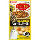 【6個セット】 いなば 焼かつおちゅーるボール 本格だし味 10g×3P