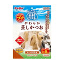 【30個セット】 ペティオ 素材そのまま ねこちゃんのやわらか蒸しかつお プチ かつお節味 1切れ×6パック
