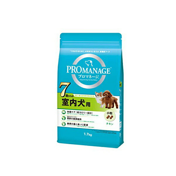【6個セット】 マースジャパンリミテッド プロマネージ 7歳からの室内犬用1.7kg